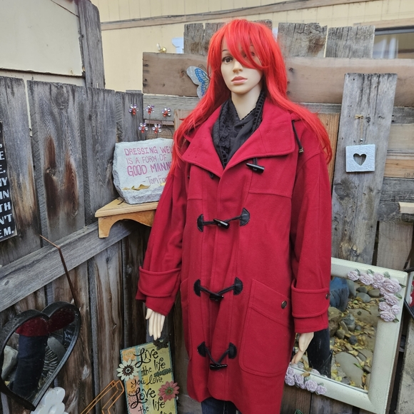 Henry White Dublin vintage wool and cashmere over coat with removable hood - Picture 1 of 9